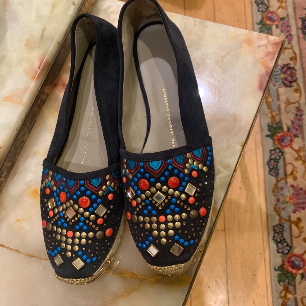 Shoes Giuseppe Zanotti Beaded Espadrille